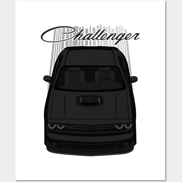 Challenger RT Shaker - Black Wall Art by V8social